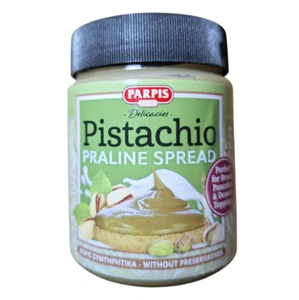 PISTACHIO Praline Spread for Bread, Pancakes & dessert toppings – 1 Pack of 400g - Picture 1 of 3