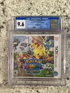 Pokémon Rumble World (Nintendo 3DS, 2016) Graded CGC 9.6 A+ Sealed/Brandneu - Bild 1 von 3