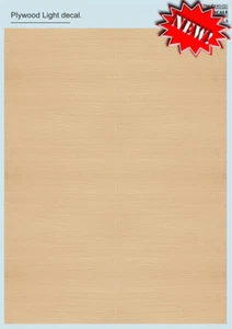 Calcomanía de madera contrachapada escala 031 1/72-1/48 impresión parte 1 camuflaje avión guerra mundial calcomanía - Imagen 1 de 12