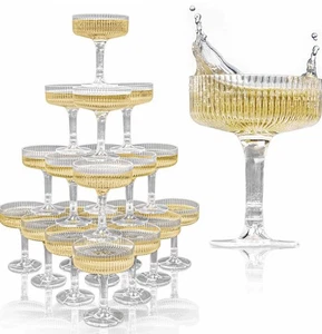 Sekt Turm Gläser 20er Set - Bild 1 von 4