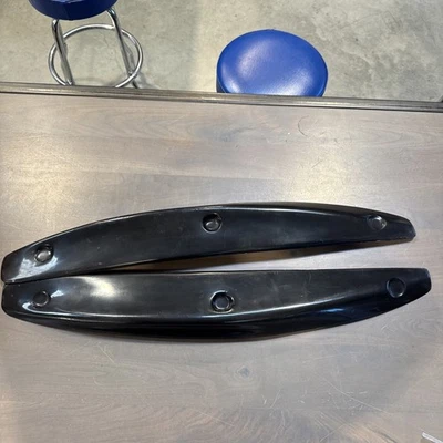 Kawasaki 440 550 650 750 Jetski Jet-Ski js sx x2650 x2-650 Tubbie Sponsons Black - Image 1 of 2