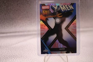 2025 Topps Chrome Marvel Comics Havok X-Men Giant-Size Anniversary Card - Picture 1 of 2
