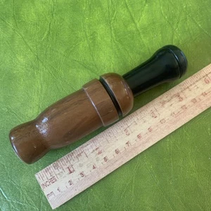 Wood & Plastic Duck Call Works Great Super Sounding Single Reed - Picture 1 of 4