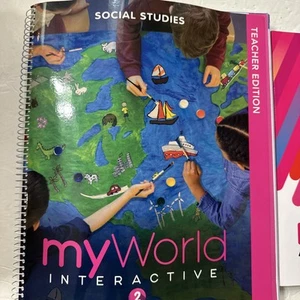 my world interactive 2 social studies teachers edition With Activity Guide - Picture 1 of 4