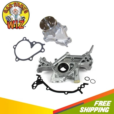 Bomba de aceite de agua del motor para 93-95 Nissan Quest Mercury Villager 3,0 L V6 VG30E Foto 1 de 3
