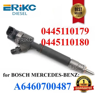 0445110179 Auto CR Diesel Injector 0445110180 for MERCEDES-BENZ A6460700487 - Image 1 of 4