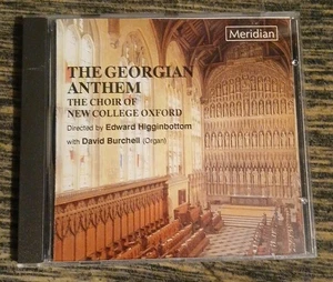 THE GEORGIAN ANTHEM : THE CHOIR OF NEW COLLEGE OXFORD CD - Picture 1 of 2