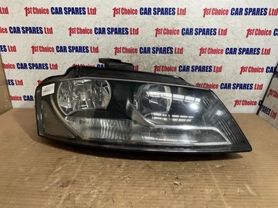AUDI A3 MK2 FL 8P A5 2010 DRIVER SIDE HALOGEN HEAD LIGHT LAMP - image 1 of 4