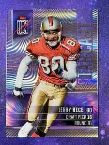 2025 Topps Signature Class Star Cast Jerry Rice SC-23 San Francisco 49ers - Bild 1 von 2
