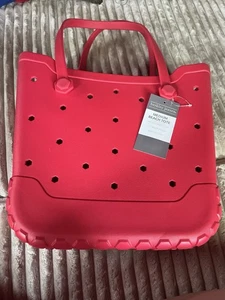 Bogg Like Berkeley Jensen Bag  13x12.5x6 red new with tags  - Picture 1 of 6