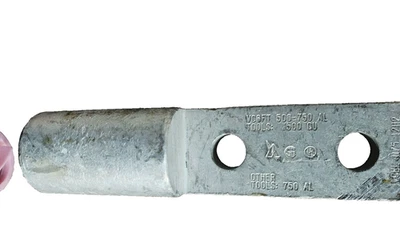 (QTY:2) HUBBELL VCEL-075-12H2 / VCE07512H2 COMPRESSION TERMINAL VC6FT 500-750AL - Image 1 of 4