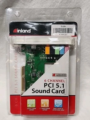 Tarjeta de audio óptica VIA VT1723-1123CD TREMOR PCI SOUND Foto 1 de 2
