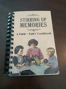 ERINNERUNGEN AUFRÜHREN, BAUERNHOF UND MILCH, SALEM OH, 1996 KOCHBUCH - Bild 1 von 5