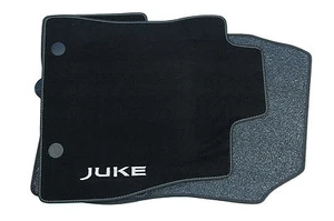 Nissan Juke Genuine Car Floor Mats Luxury Tailored Carpet Front+Rear x4 Grey - Picture 1 of 1