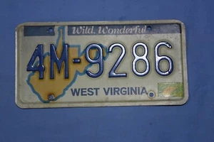  VINTAGE WEST VIRGINIA LICENSE PLATE ~Wild Wonderful~ - Picture 1 of 2
