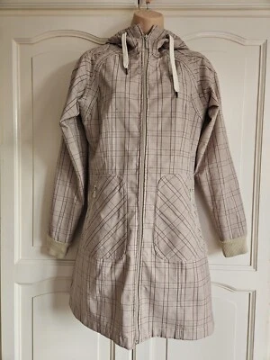 Bergans of Norway Vika Lady Coat Women S Small Beige Tartan Checked - Image 1 of 4