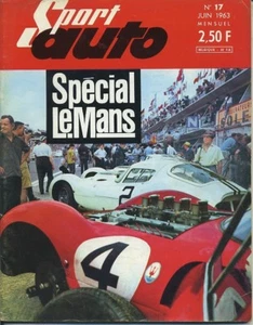SPORT AUTO Nr. 17 06/1963 24h du MANS HONDA S500 HILLMAN IMP TARGA FLORIO - Bild 1 von 1