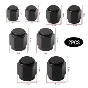 Female Flare End Cap Plug Tube Nut Head Port Blanking AN6 AN8 AN10 AN12 Adapter - Picture 1 of 25