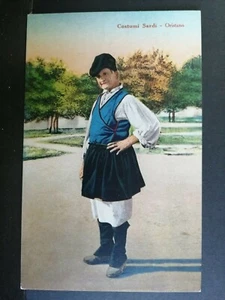 Cartolina Costumi Sardi Oristano ZZ56 - Picture 1 of 1