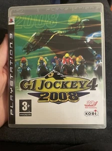 G1 Jockey 4 2008 Sony Playstation 3 PS3 Koei Horse Racing Game - PAL Version - Picture 1 of 3