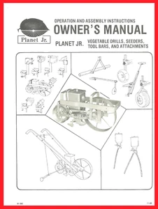 Powell Cole Planet Jr Drills, Seeders, Tool Bars and Attachments Owner's Manual - Picture 1 of 13