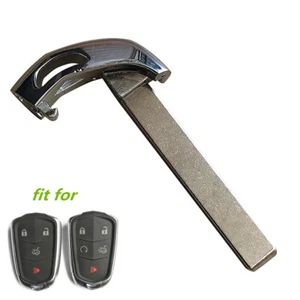 For Cadillac XTS ATS CTS New Uncut Smart Remote Insert Key Blade Blank Emergency - Picture 1 of 5