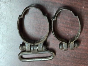 Italian Vetterli 1870/87/15 Operating Front And Rear Barrel Band Set - Picture 1 of 2