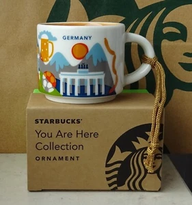 Starbucks City Mug Cup You are here Series YAH Ornament Germany 2oz NEW - Picture 1 of 1