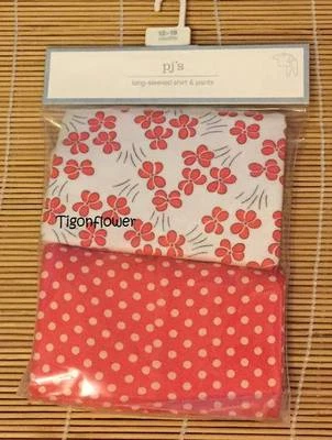 Pijama Baby Gap Manga Larga Flor Floral Lunares 12-18 Meses Foto 1 de 2