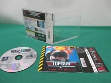 PlayStation -- TOP GUN FIRE AT WILL! -- PS1. JAPAN. GAME. work. 17383