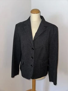 * HIRSCH * Business Blazer Jacket * Graphit * 42 * wie NEU * sehr Exklusiv - Bild 1 von 15