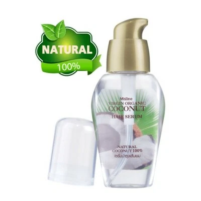 Mistine Virgin Organic Coconut Hair Serum Dry and Damage Natural treatment 35 ml - Image 1 of 4