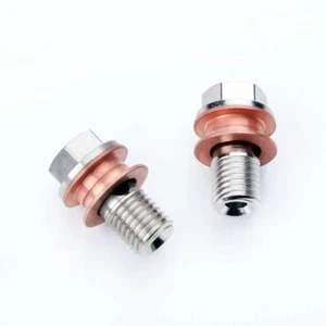 Kit de pernos turbo TRITDT M12x1,5 mm con arandela M14 para SAAB 9-3 9-5 GT17 a TD04HL - Imagen 1 de 2