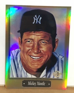 Mickey Mantle Sports Champions Memorabilia Refractor 6”x8” Blank Back Promo SP - Bild 1 von 1