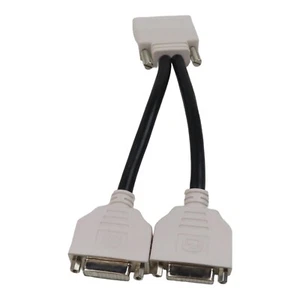 LFH60 to dual DVI-I cable Y Splitter Cable for Millennium P650 - Picture 1 of 8