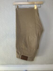 GANT Denim Trousers W38 x L32 Beige Comfortable Cords Pants Straight Fit