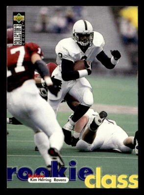 Kim Herring 1997 Collector's Choice Rookie Card #38 Penn State - Image 1 of 2