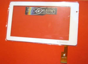 VETRO+ TOUCH SCREEN CLEMENTONI CLEMPAD 7" 13645 FORO FOTOCAMERA BIANCO DISPLAY  - Foto 1 di 1