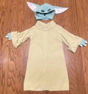 Costume Halloween Star Wars Mandalorian Il Bambino Yoda Rubini 3T-4T 2 pezzi - Foto 1 di 7