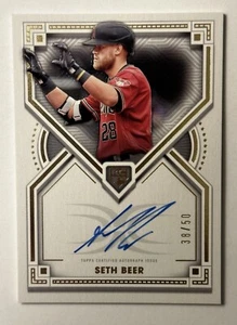 Seth Beer Definitive Collection /50 RC Auto AZ Diamondbacks - Picture 1 of 2
