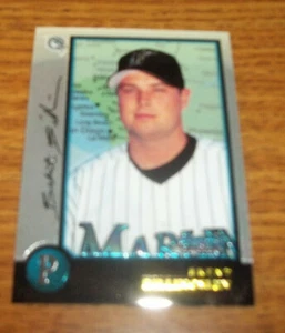 1998 Bowman Chrome International Marlins Baseball Card #374 Brent Billingsley - Picture 1 of 2