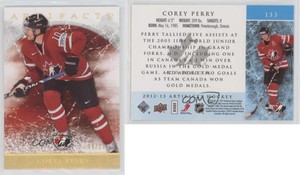 2012-13 Upper Deck Artifacts Gold Spectrum /25 Corey Perry #133