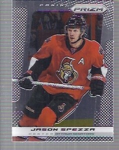 2013-14 Panini Prizm Senators Hockey Card #72 Jason Spezza