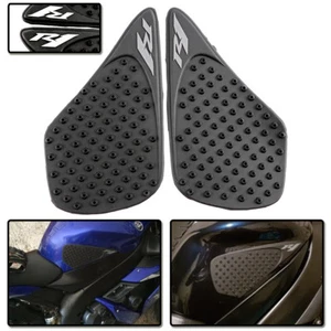 Rubber Traction Tank Pads Anti Slide Tank Pads Fit Yamaha YZF R1 YZF-R1 04-06 - Picture 1 of 7