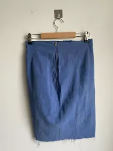 Acne Skirt Women's Size 36 Linen Blend - Picture 1 of 9
