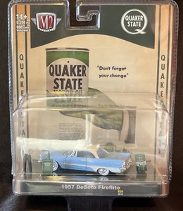 2024 M2 MACHINES 1957 DE SOTO FIREFLITE R04 24-16 DIORAMA CHASE - Picture 1 of 16