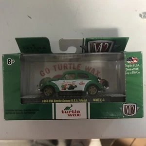 M2 Machines Turtle Wax 1953 VW Beetle Deluxe USA Model WMTS10 1/ 7800 FREE SHIP! - Picture 1 of 5