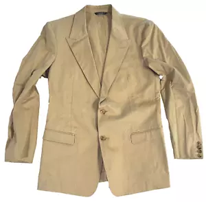 $ 998 Dolce & Gabbana D&G Herren Blazer Beige Khaki Twill Baumwolle Italien 42R EU (52) - Bild 1 von 4