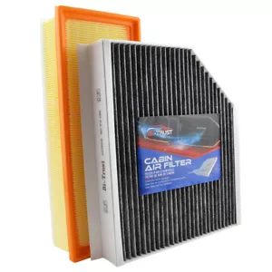Engine Air Filter and Cabin Air Filter for Audi A4 A5 Q5 Allroad 2008-2017 - Picture 1 of 5