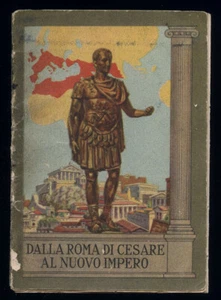calendarietto da barbiere DALLA ROMA DI CESARE AL NUOVO IMPERO 1937 - Picture 1 of 7